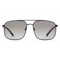 Giorgio Armani - Pilot Shape Men Sunglasses - Black Grey - Sunglasses - Giorgio Armani Eyewear