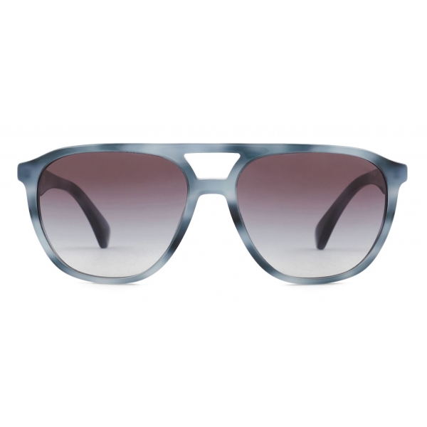 Giorgio Armani - Pilot Shape Men Sunglasses - Blue Grey - Sunglasses - Giorgio Armani Eyewear