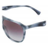 Giorgio Armani - Pilot Shape Men Sunglasses - Blue Grey - Sunglasses - Giorgio Armani Eyewear