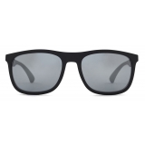 Giorgio Armani - Men Sunglasses in Recycled Nylon - Black - Sunglasses - Giorgio Armani Eyewear