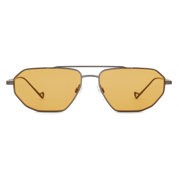 Giorgio Armani Irregular Shape Men Sunglasses Yellow