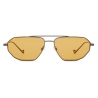 Giorgio Armani - Irregular Shape Men Sunglasses - Yellow - Sunglasses - Giorgio Armani Eyewear