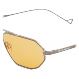 Giorgio Armani - Irregular Shape Men Sunglasses - Yellow - Sunglasses - Giorgio Armani Eyewear