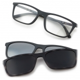 Giorgio Armani - Rectangular Shape Men Sunglasses - Grey - Sunglasses - Giorgio Armani Eyewear