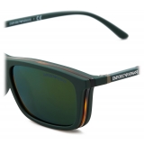 Giorgio Armani - Rectangular Shape Men Sunglasses - Green - Sunglasses - Giorgio Armani Eyewear