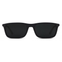 Giorgio Armani - Rectangular Shape Men Sunglasses - Black - Sunglasses - Giorgio Armani Eyewear