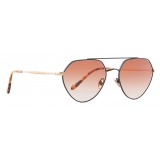 Giorgio Armani - Irregular Shape Sunglasses - Rose Gold - Sunglasses - Giorgio Armani Eyewear