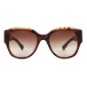 Giorgio Armani - Square Shape Women Sunglasses - Brown Havana - Sunglasses - Giorgio Armani Eyewear