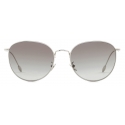 Giorgio Armani - Panthos Shape Women Sunglasses - Silver Smoke - Sunglasses - Giorgio Armani Eyewear