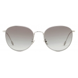 Giorgio Armani - Panthos Shape Women Sunglasses - Silver Smoke - Sunglasses - Giorgio Armani Eyewear