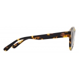 Giorgio Armani - Occhiali da Sole Donna in Materiale Sostenibile - Giallo Havana - Occhiali da Sole - Giorgio Armani Eyewear