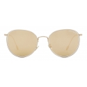 Giorgio Armani - Occhiali da Sole Donna Forma Panthos - Oro - Occhiali da Sole - Giorgio Armani Eyewear