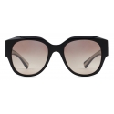 Giorgio Armani - Square Shape Women Sunglasses - Black Brown - Sunglasses - Giorgio Armani Eyewear