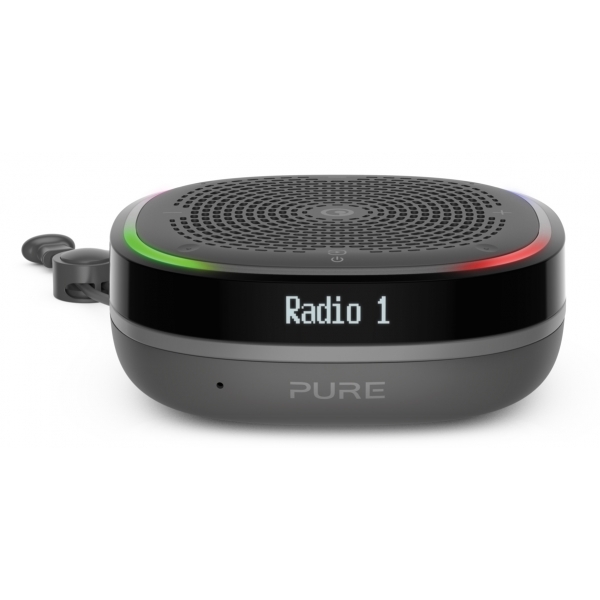 Pure - StreamR Splash - Carbone - Radio Intelligente - Radio Digitale Alta Qualità