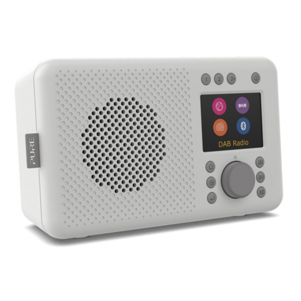 Pure - Elan Connect - Grigio Pietra - Radio Internet con DAB+ e Bluetooth - Radio Digitale Alta Qualità