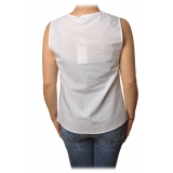 Ottod'Ame - Top with Knot Detail - White - Top - Luxury Exclusive Collection