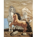 Exclusive Art - Giorgio De Chirico - Two Horses - Installation