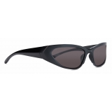 Balenciaga - Metal Rectangle Sunglasses - Black - Sunglasses - Balenciaga Eyewear