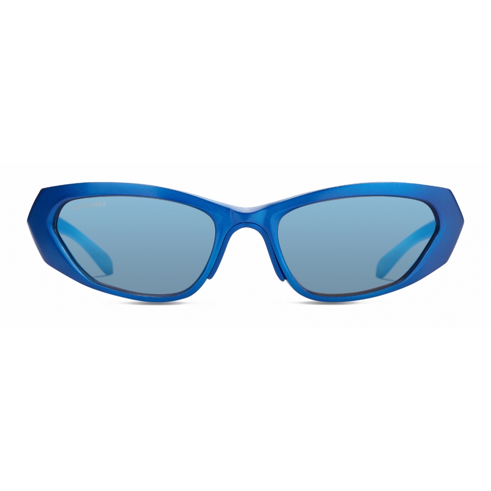 Balenciaga - Ski Cat Sunglasses - Black Blue - Sunglasses - Balenciaga  Eyewear - Avvenice