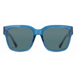 Balenciaga - Occhiali da Sole Flat-D Frame - Blu - Occhiali da Sole - Balenciaga Eyewear
