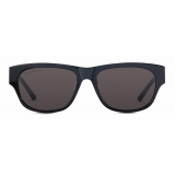 Balenciaga - Occhiali da Sole Flat Rectangle 2.0 - Nero - Occhiali da Sole - Balenciaga Eyewear