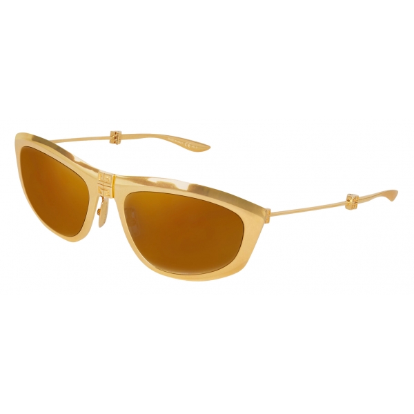 Givenchy - G Tri-Fold Unisex Sunglasses in Metal - Yellow - Sunglasses - Givenchy Eyewear