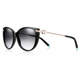 Tiffany & Co. - Cat Eye Sunglasses - Black Gray - Tiffany T Collection - Tiffany & Co. Eyewear