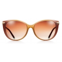 Tiffany & Co. - Cat Eye Sunglasses - Brown Camel - Tiffany T Collection - Tiffany & Co. Eyewear