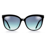 Tiffany & Co. - Cat Eye Sunglasses - Black Blue - Tiffany T Collection - Tiffany & Co. Eyewear