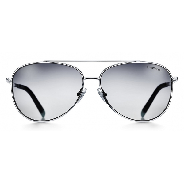 tiffany silver aviator sunglasses