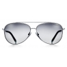 Tiffany & Co. - Occhiale da Sole Pilot - Argento Grigio - Collezione Tiffany T - Tiffany & Co. Eyewear
