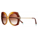 Tiffany & Co. - Butterfly Sunglasses - Camel Brown - Tiffany T Collection - Tiffany & Co. Eyewear
