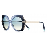 Tiffany & Co. - Butterfly Sunglasses - Gold Blue - Tiffany T Collection - Tiffany & Co. Eyewear