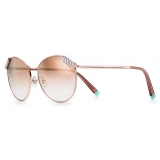 Tiffany & Co. - Round Sunglasses - Rose Gold - Tiffany T Collection - Tiffany & Co. Eyewear