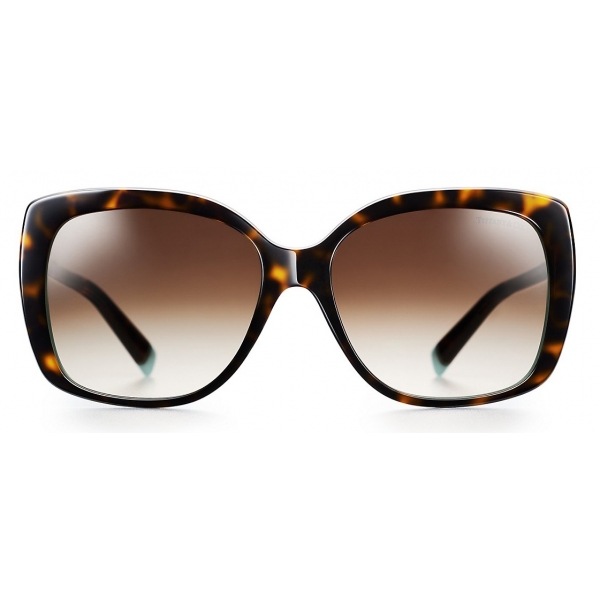 Tiffany & Co. - Square Sunglasses - Tortoiseshell Brown - Tiffany T Collection - Tiffany & Co. Eyewear