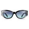 Tiffany & Co. - Oval Sunglasses - Black Blue - Tiffany T Collection - Tiffany & Co. Eyewear