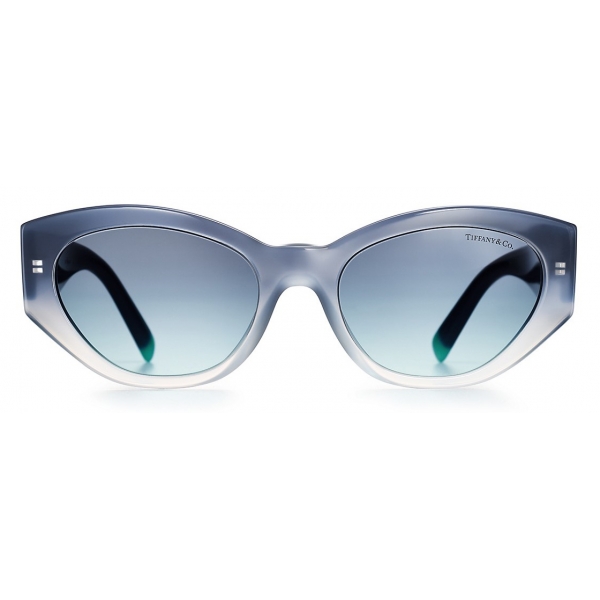 Tiffany & Co. - Oval Sunglasses - Blue - Tiffany T Collection - Tiffany & Co. Eyewear