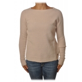 Ottod'Ame - Sweater in Strech Yarn - Powder Pink - Sweater - Luxury Exclusive Collection