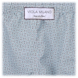 Viola Milano - Costume da Bagno con Stampa Maillon - Mix Menta - Handmade in Italy - Luxury Exclusive Collection
