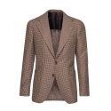 Viola Milano - Blazer Sartoriale 100% Cashmere – Piede De Poule - Handmade in Italy - Luxury Exclusive Collection