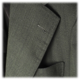Viola Milano - Sartorial Half-Lined Wool and Silk Blazer - Green - Handmade in Italy - Luxury Exclusive Collection