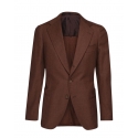 Viola Milano - Sartorial Wool and Cashmere Blazer - Brown - Handmade in Italy - Luxury Exclusive Collection