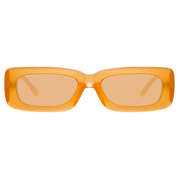 The Attico - Mini Marfa in Arancione - ATTICO16C8SUN - Occhiali da Sole - Eyewear by Linda Farrow