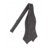 Viola Milano - Pied De Poule Wool Self-Tie Bow Tie - Grey Mix - Made in Italy - Luxury Exclusive Collection
