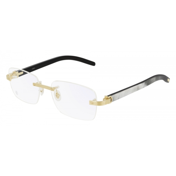 Cartier - Optical Glasses CT0286O - White - Cartier Eyewear