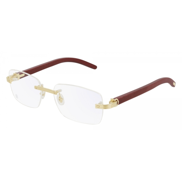 Cartier Optical Glasses CT0286O Burgundy Cartier Eyewear