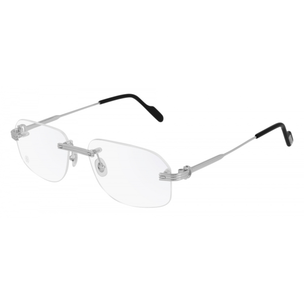 Cartier Optical Glasses CT0284O Silver Cartier Eyewear