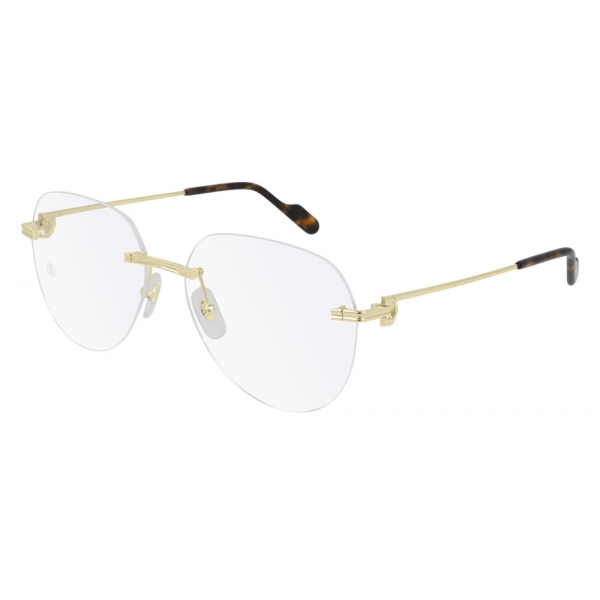 Cartier - Optical Glasses CT0252O - Gold - Cartier Eyewear