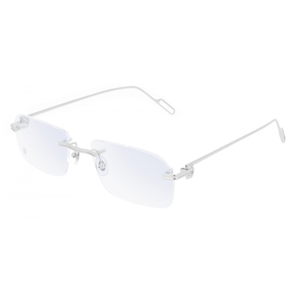 Cartier - Optical Glasses CT0252O - Silver - Cartier Eyewear