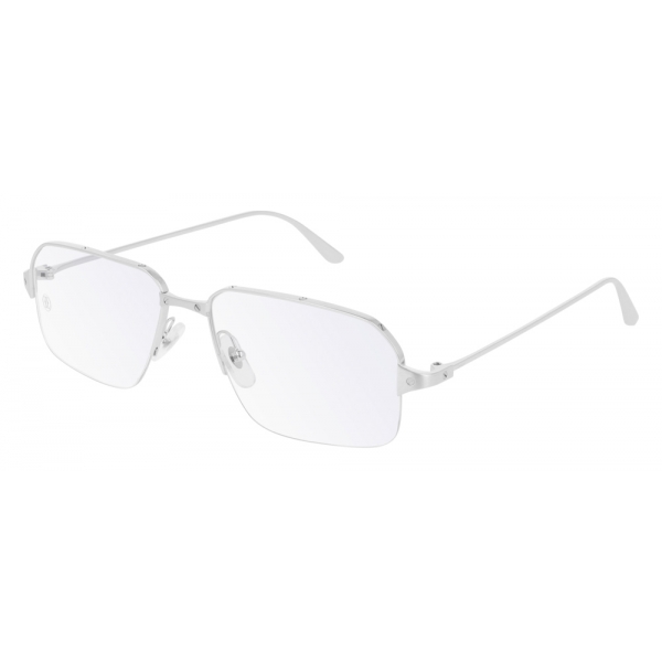 Cartier - Optical Glasses CT0232O - Silver - Cartier Eyewear